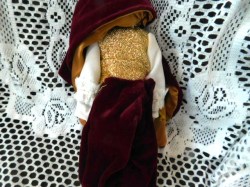 ken blonde velvet costume d